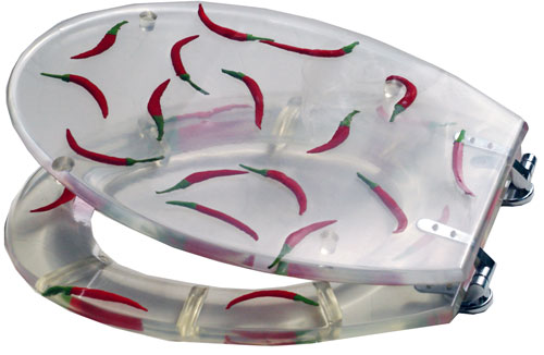 RED HOT CHILI PEPPERS BATHROOM WC LUXURY TOILET SEAT 10179