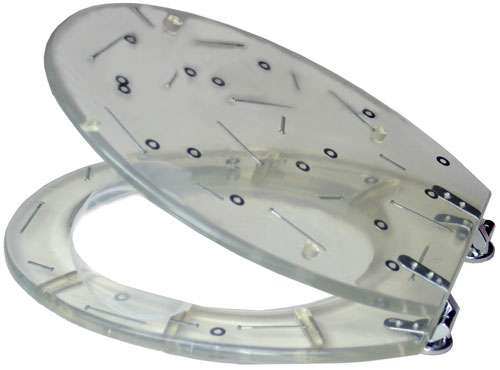 NUTS, BOLTS AND SCREWS BATHROOM WC LUXURY TOILET SEAT 81508