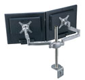 Double Arm Desk Mounting System for LCD Monitor Screen & TV up to 23"
