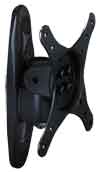 Low Profile TFT/LCD Black Swivel Wall Mount