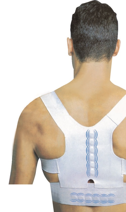 Power Magnetic Back Shoulder Posture Corrector Support Vest Unisex Adjustable 