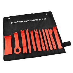 Add a review for: 11 Car Trim Door Panel Removal Molding Set Kit Pouch Pry Tool Interior Van DIY 