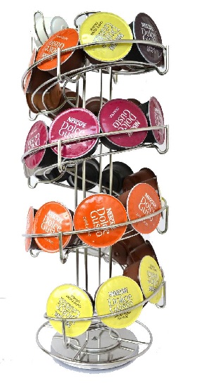Add a review for: 24 Dolce Gusto Coffee Pod Capsule Holder Storage