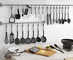 38pc Stainless Steel Kitchen Utensil Set - Spoon/Fork/Peeler/Measure/Whisk/Icing