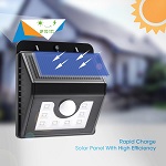3-In-1 Motion Sensor Solar Lights - 2 Pack