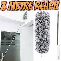 Add a review for: 3m Telescopic Microfibre Duster Extra Long Reach Cleaning Bendable Dusting Kit 