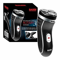 Add a review for: BAUER Rechargeable Cordless Mens Electric Rotary Shaver Razor Sideburn Trimmer
