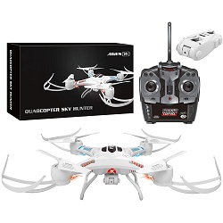 Add a review for: Quadcopter Sky Hunter Drone Helicopter 4 Blades RC Remote Control 6-Axis 
