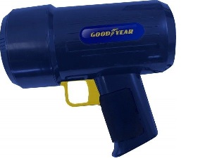 Add a review for: GOODYEAR Rechargeable Cordless Spotlight Torch 1 Million Candle Power Blue 1m