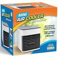 Add a review for: Portable Air Cooler Conditioning Fan Unit Chiller Purifier Desk Bedroom Study
