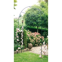 Add a review for: Metal Garden Arch Archway Ornament Climbing Plants Rose Patio Gateway Sturdy UK