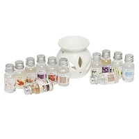 Add a review for: Oil Diffuser Burner Gift Set with 12 Month Supply of Natural Oil Fragrance Scent