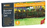 Balmoral Bronze Garden Fencing