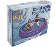 Add a review for: children play round waffle  pool