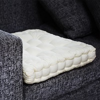 Cream Adult Comfort Cushion.