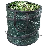Pop Up Reusable Garden Bag Waste Bin Pop-up Refuse Collapsible Sack Weatherproof