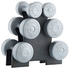 12KG DUMBBELL SET with stand