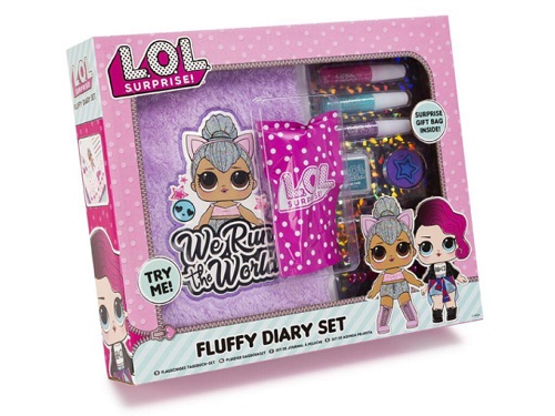 LOL Surprise Fluffy Diary Set