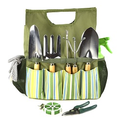 Plant Theatre Essential Garden Tool Bag - Includes Tools - Gift for the Gardener