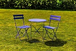 Add a review for: Purple garden chair set 