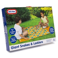 Add a review for: Little Tikes Giant Snakes and Ladders Game Outdoor Indoor Family Kids Fun