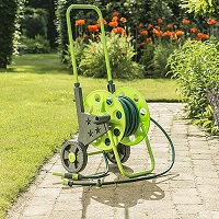 Add a review for: 30m Hose Reel Cart Trolley Spray Garden Hosepipe Adjustable Handle Nozzle Wheel