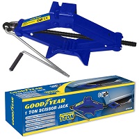 Add a review for:  Goodyear 1 Ton Professional Scissor Jack for Car Van - Speed Wind Crank Handle