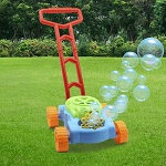 Add a review for: Lawn Bubble Mower Bubbles Machine Blower Garden Party Summer Toy gift