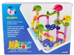 Add a review for: 105pcs Marble Run Race Construction Maze Ball Track Building Blocks Game Xmas 