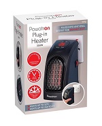 Add a review for: Personal and Portable Plug In Electric Heater with Digital Display Timer Speed