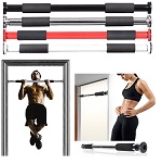 Add a review for: Pro Doorway Pull-up / Chin-Up Bar Upper Body Abs Gym Fitness Training Strength