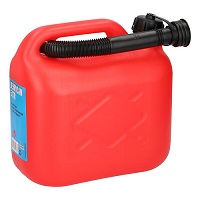 Add a review for:  5L Petrol Fuel Jerry Can Car Spout Nozzle Lawnmower Motorbike Motorcycle Van RED
