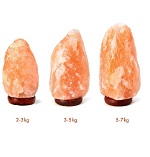 Add a review for: Salt lamp natural 