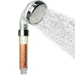 Add a review for: Universal High Pressure Shower Head Bathroom Powerful Energy Water Saving Filter 
