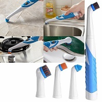 Add a review for: 4 in 1 Sonic Scrubber Electric Cleaning Brush House Help Kitchen Bathroom Car