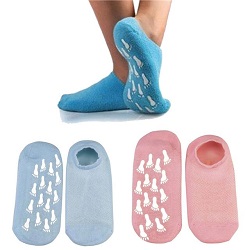 Add a review for: PURE MOISTURISING PINK/BLUE GEL SOCKS VITAMIN ONE SIZE 