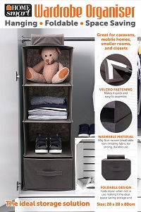 Add a review for:  3 pocket Wardrobe Hanging Organiser  