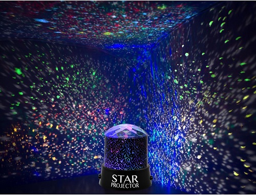 Star Projector Night Light Sky Moon Led Projector Mood Lamp Kids Bedroom New