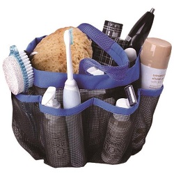 Add a review for: Hanging Toiletry & Bath Organiser 8 Compartment Caddy Tote Dorm Gym Camp Travel