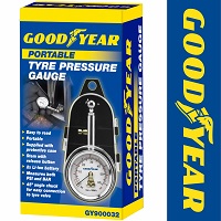 Professional Tyre Pressure Gauge Air Measurement PSI/BAR Release Button Car Bike