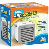 Add a review for: Mini Air Cooler Fan Portable Conditioner Humidifier Purifier USB Room Cooling 