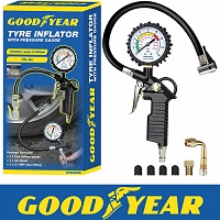 Add a review for: 900036 Goodyear 2 in 1 Tyre Inflator and Pressure Gauge Gun For Use with Air Compressor