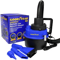 Goodyear 12V Wet Dry Car Vacuum Cleaner Portable Handheld Van Cigarette Lighter 900310