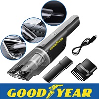 Add a review for: Goodyear Cordless Car Vacuum Cleaner with Hepa Filter | Wet | Dry |USB |Wireless