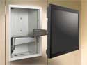 Porsche Design "100% Flush" Reinforced Dual Arm LCD / Plasma Wall Mount Box and Bracket up to 37"