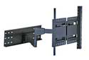 Professional Black Heavy Duty Dual Arm Plasma / LCD Wall Mount up to 50"