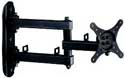 Add a review for: LCD Black Double Arm Swivel Wall Mount