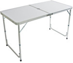 Add a review for: Vivo Aluminium Foldable Lightweight Trestle Camping Table (4 foot long)