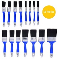 15 Jumbo Pack Paint Brush Set DIY Home Decorating Painting Professional Brushes