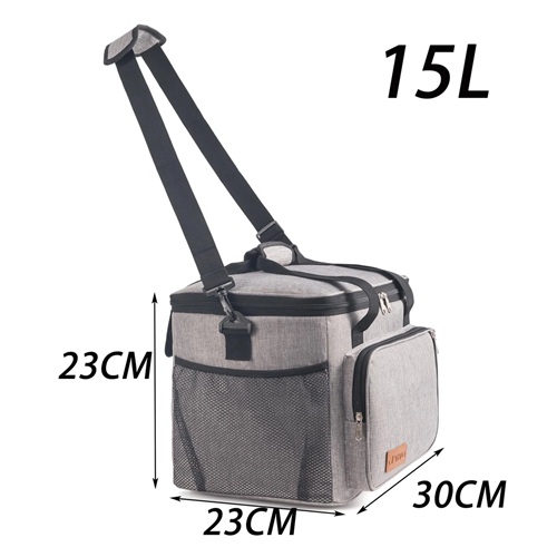 Leak Proof Cooler Bag Box | 15L | Carry Handle | Shoulder Strap | Picnic